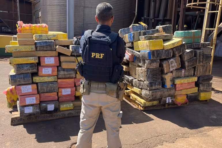 Desde Brasil reportan récord en incautaciones de drogas en la frontera con Paraguay