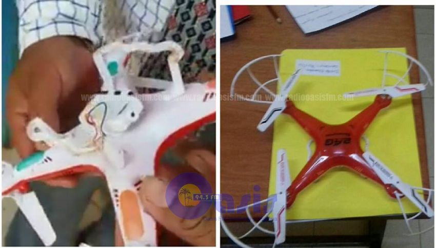 Cae un Dron en la cárcel de menores