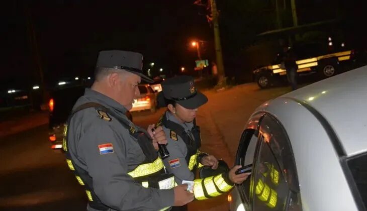 Caminera sancionó a 126 conductores que manejaban en estado etílico