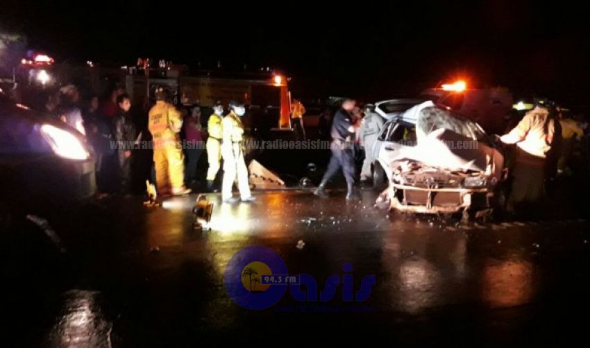 Padre e hijo pierden la vida en accidente de tránsito