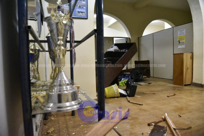 Destrozan y roban al club Sptvo. Luqueño