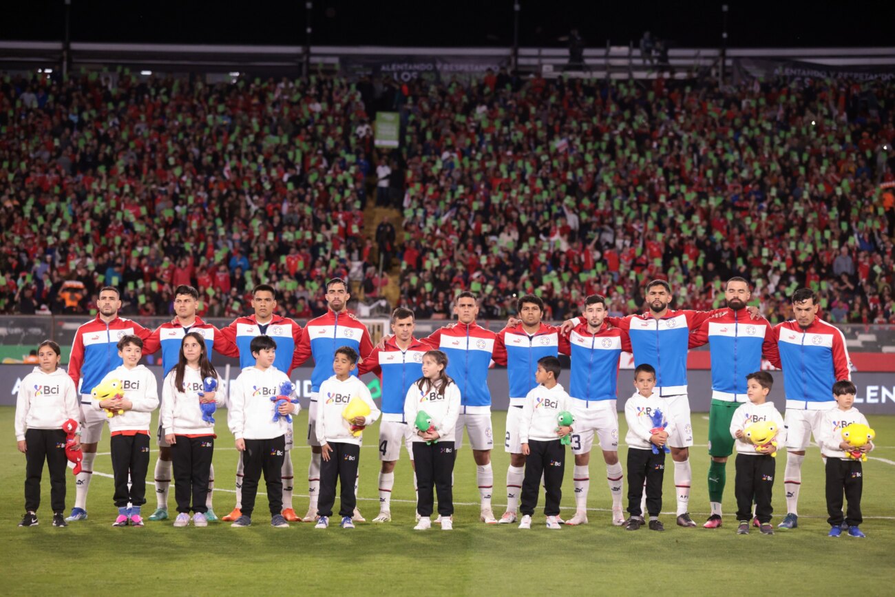 El grupo de Paraguay en la Copa América