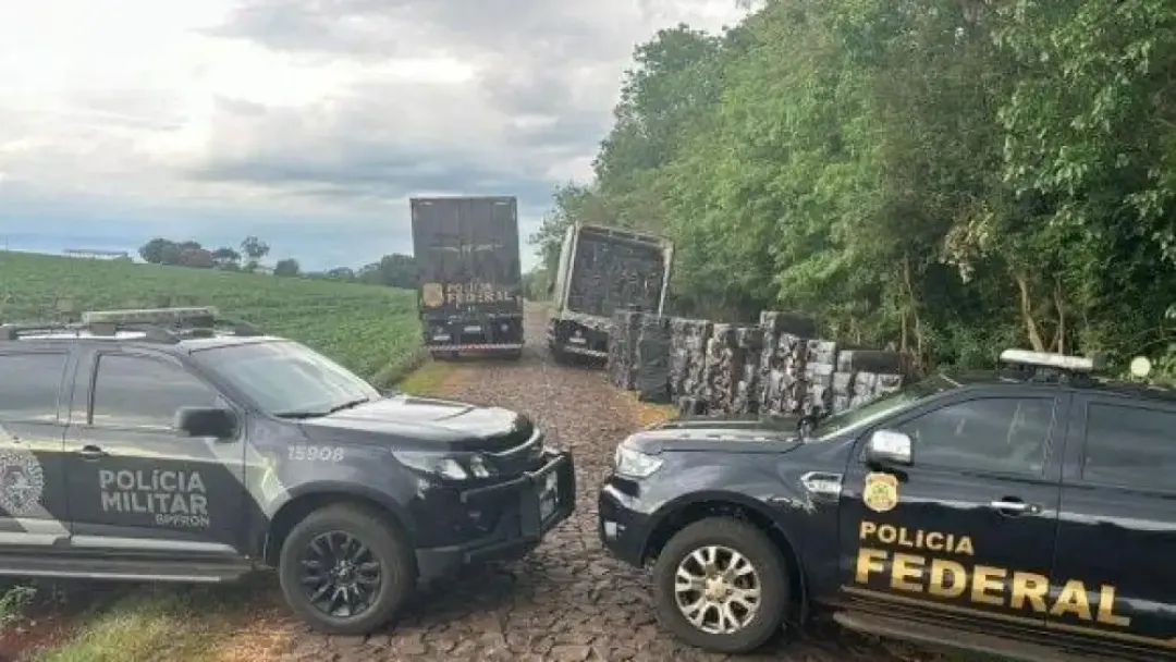 Unas 700 cajas de cigarrillos presumiblemente de origen paraguayo fueron incautadas en Brasil