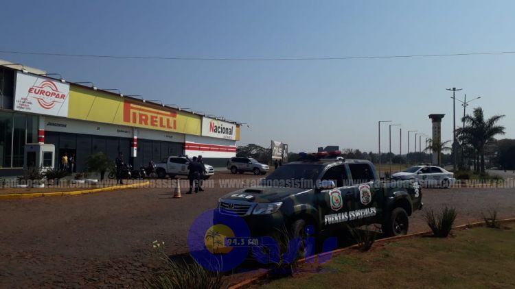 Intensos operativo de barreras por parte de la Policía en Pedro Juan y Ponta PorÍ£