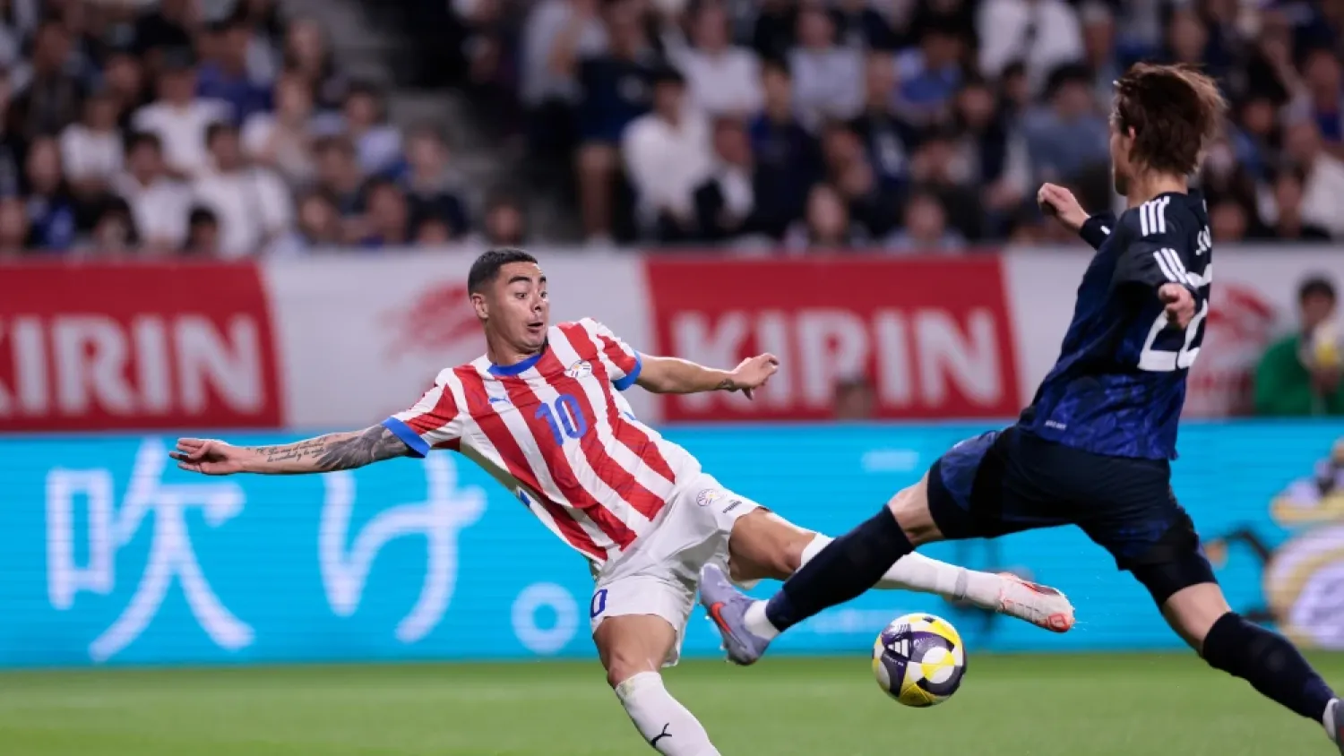 Primer amistoso en Asia: Paraguay 2-2 Japón