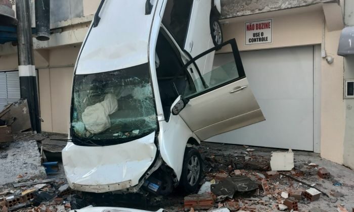 Vehículo con chapa paraguaya ocasiona accidente en Camboriú