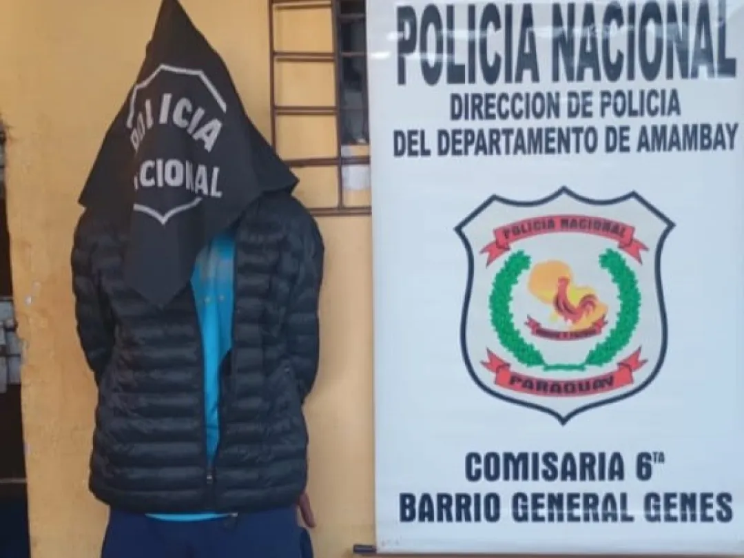 Detenido por hurto de motocicleta en operativo en el barrio General Genes