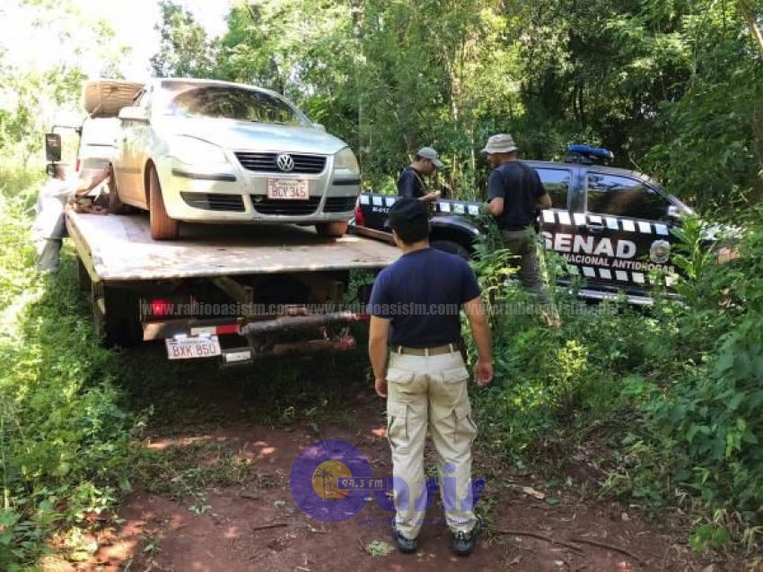 Encuentran más de 500 kilos de marihuana en vehículo abandonado