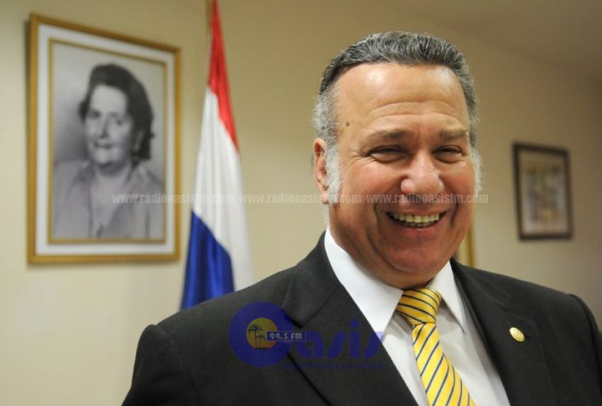 Óscar González Daher minimiza escraches y dice estar tranquilo