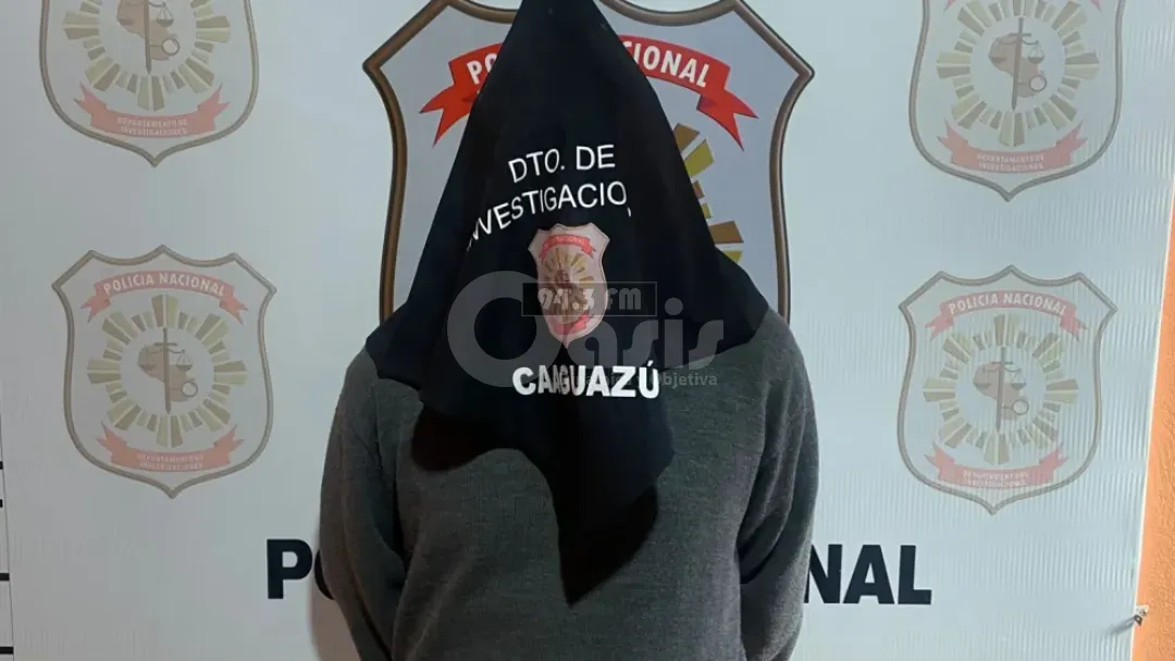 Detienen en Caaguazú a un hombre por presuntamente haber abusado de su hija de 4 años