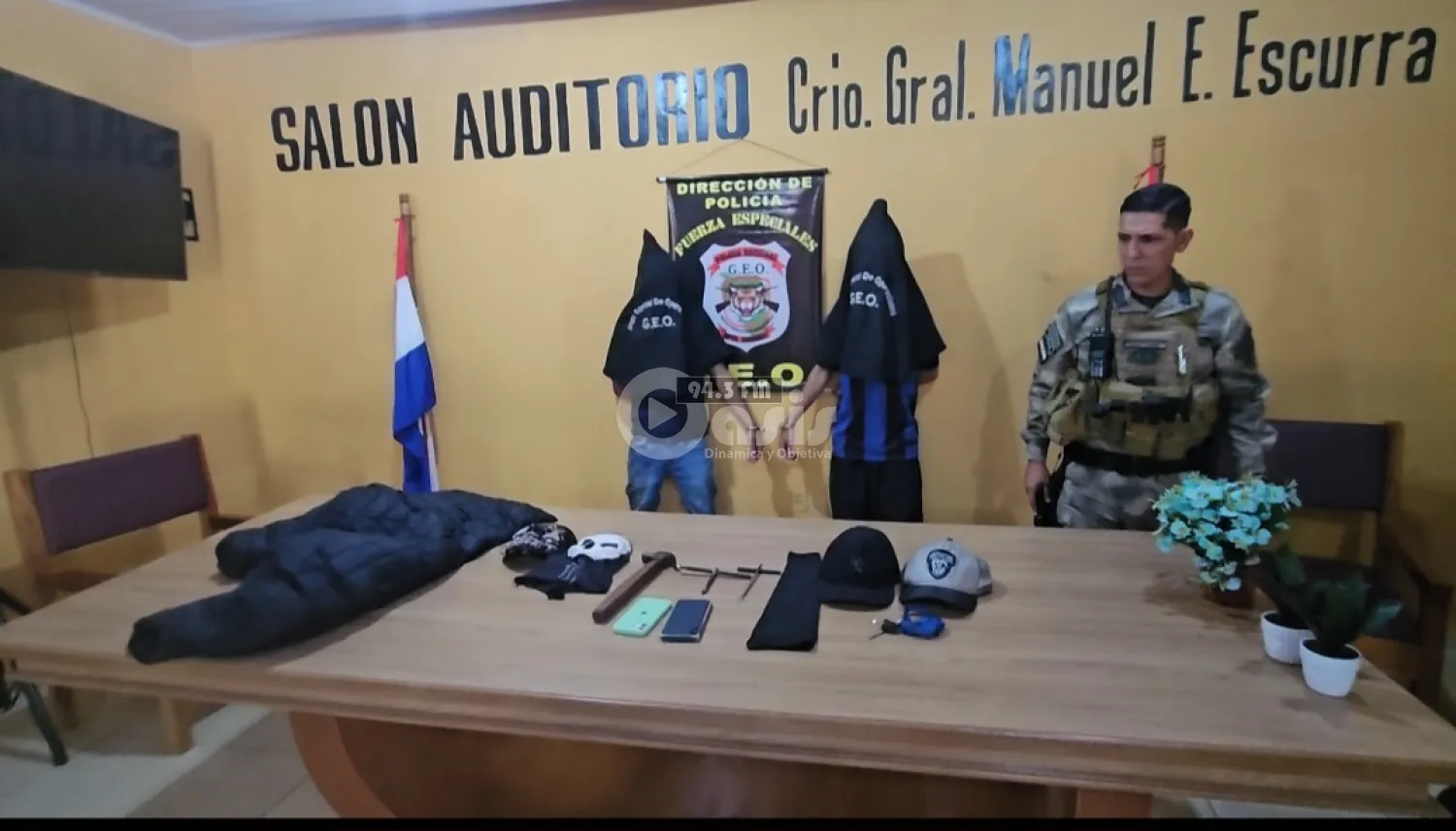 Menores brasileños utilizaban llaves maestras para hurtar motocicletas en Pedro Juan