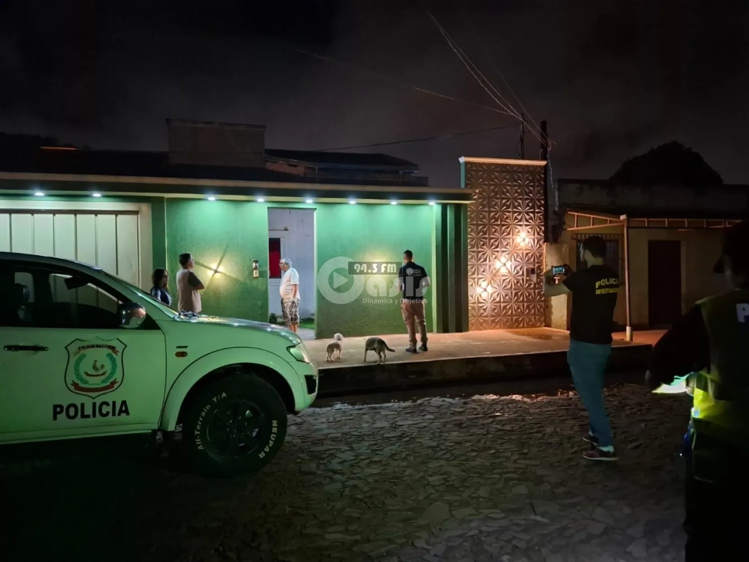 Vivienda del barrio Obrero es atacada a balazos por un motociclista