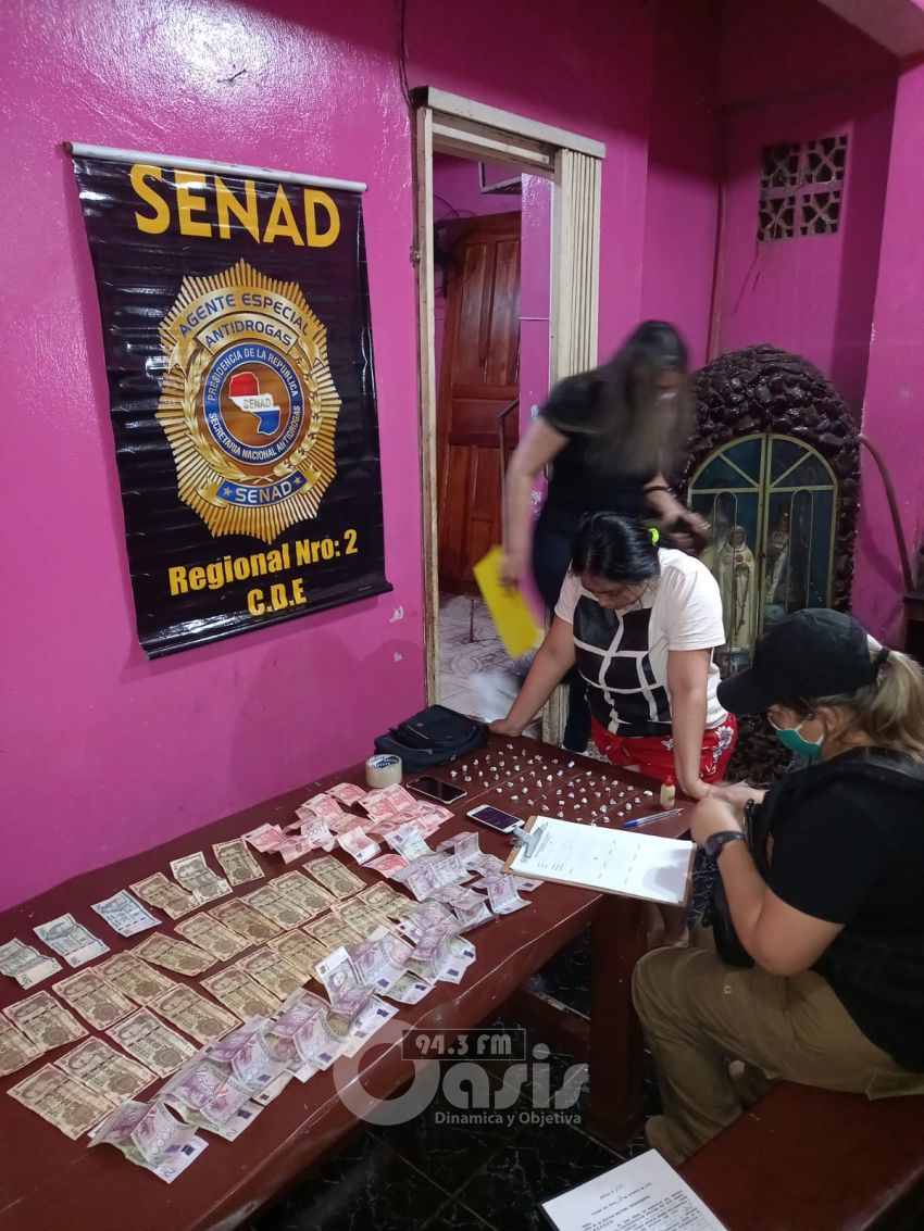 Detienen a mujer reincidente en la distribución de drogas en Ciudad del Este