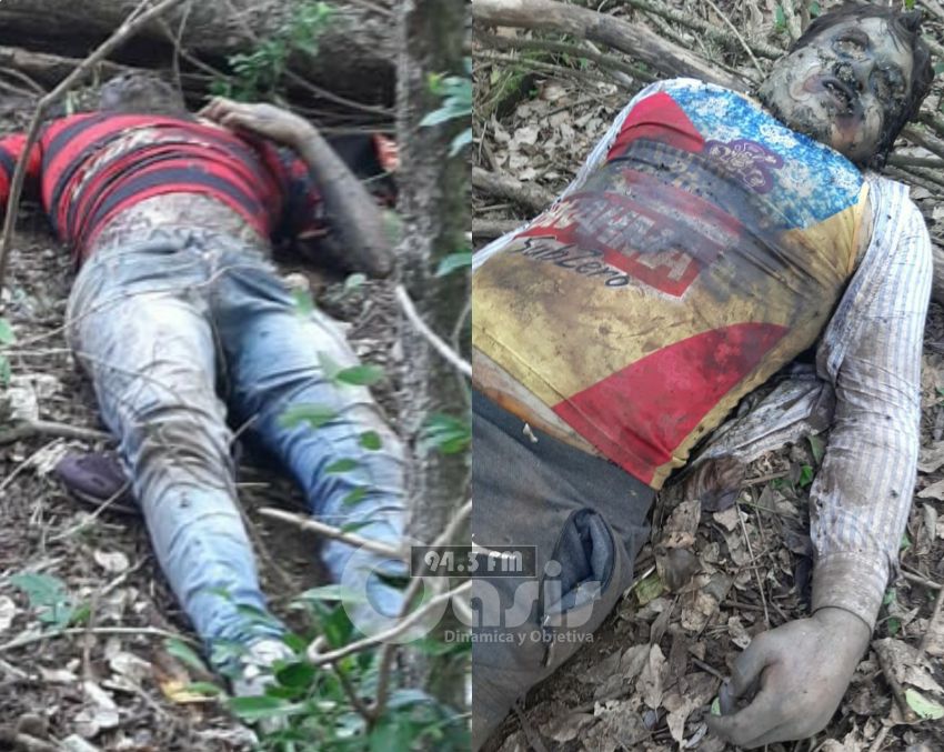 Hallan dos cadáveres con varios disparos en Bella Vista Norte