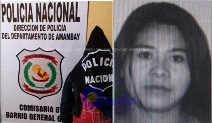 Cae mujer con orden de captura por  tenencia de cocaína y marihuana en Pedro Juan