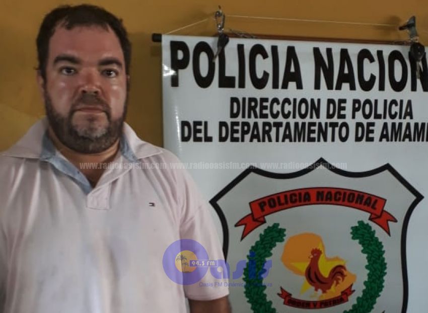 Policía nuevamente detiene a conocido estafador en Pedro Juan