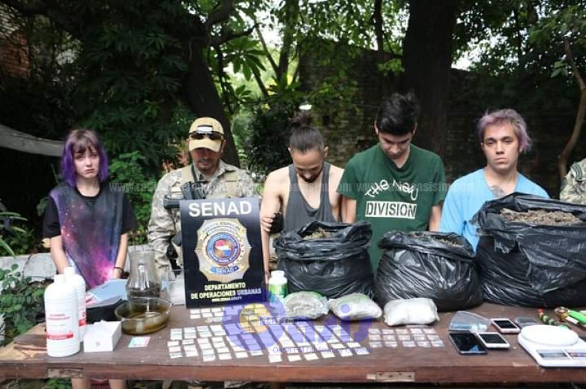 Desarticulan clan distribuidor de cocaína, marihuana y drogas sintéticas