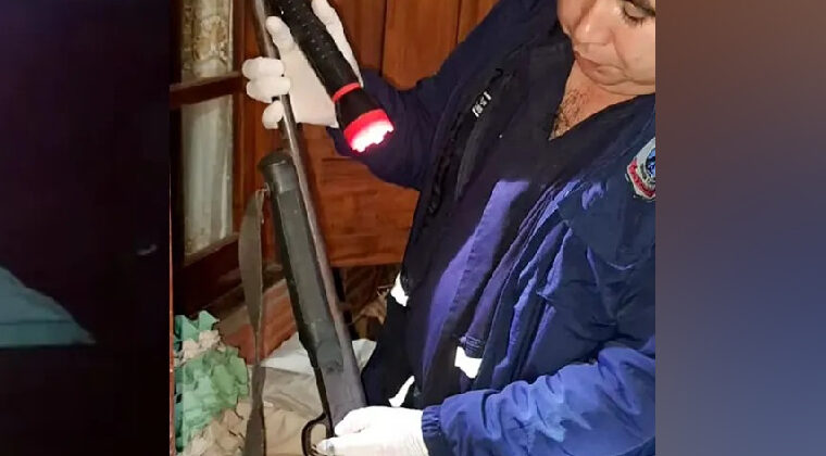 Despensero furioso baleó a su pareja porque no le abrió la puerta