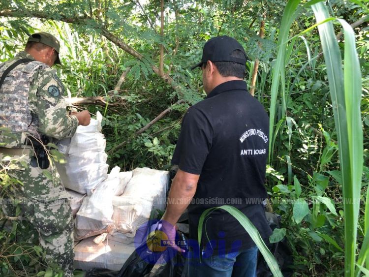 Senad incauta cargamento de marihuana marroquí en  zona Capitán Bado