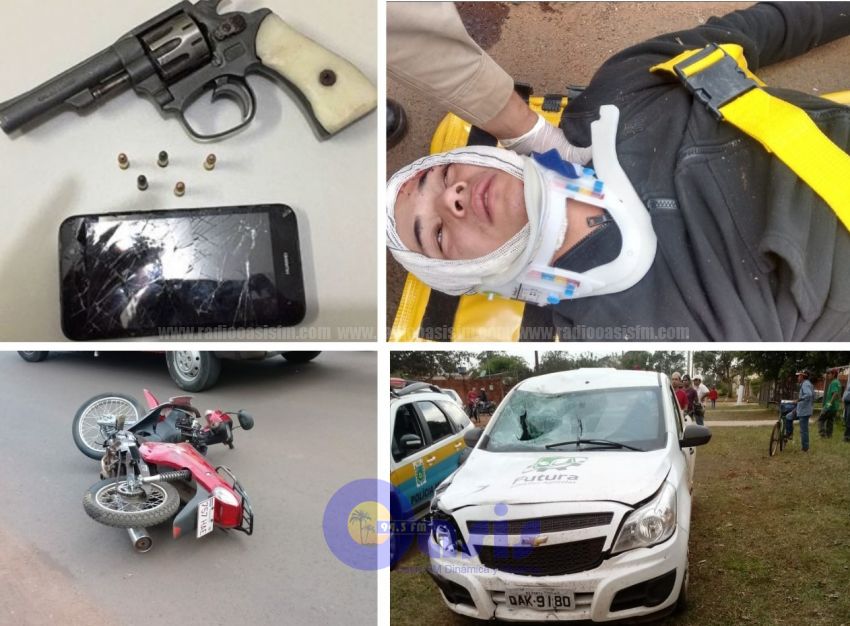 Paraguayo luego de robar una moto chocó y se encuentra grave en Ponta PorÍ£
