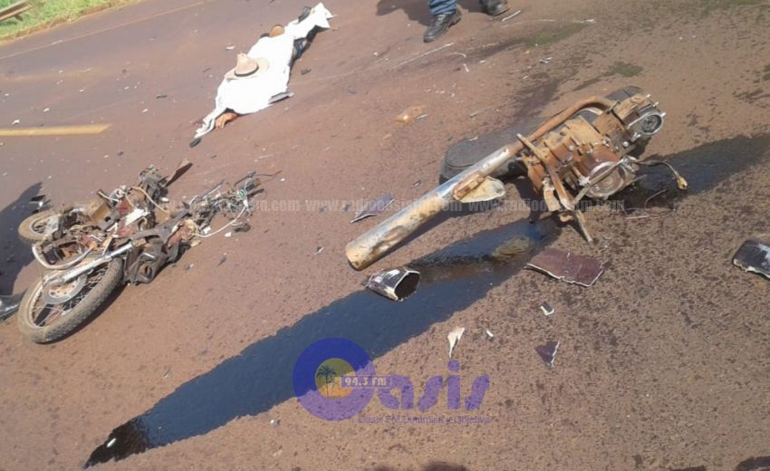 Fatal accidente se registró sobre la ruta V zona de Pedro Juan
