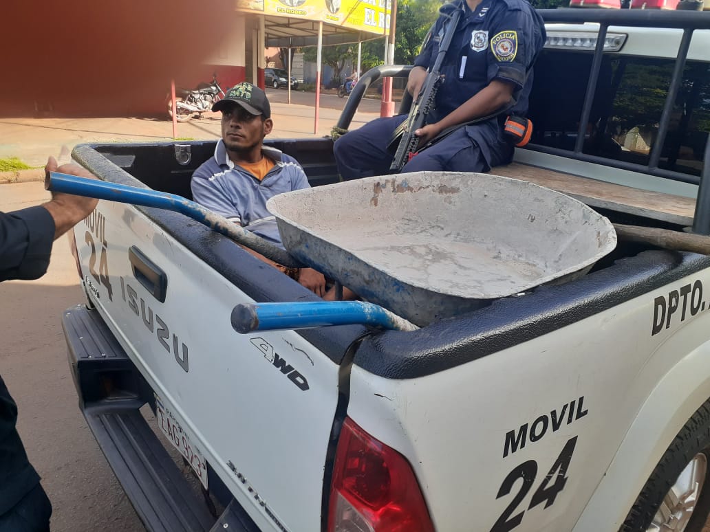 Recuperan herramientas hurtadas de una vivienda en construcción