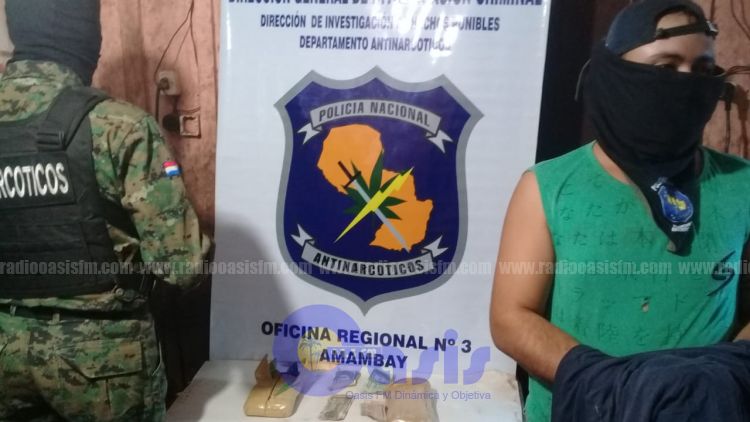 Allanan taller de moto en Pedro Juan y encuentran hachís