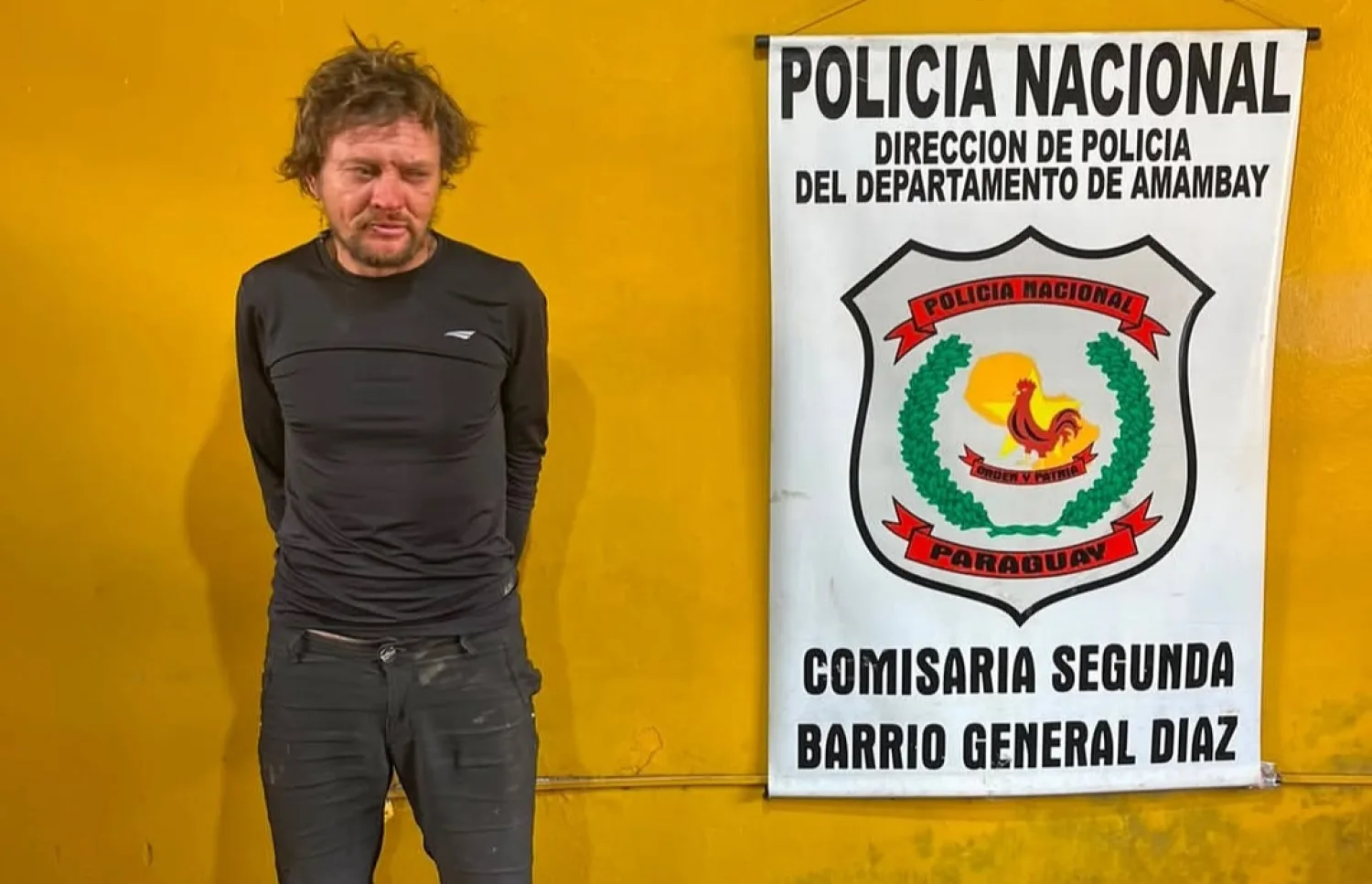 DETIENEN EN PEDRO JUAN CABALLERO A CIUDADANO UCRANIANO BUSCADO POR COACCIÓN GRAVE