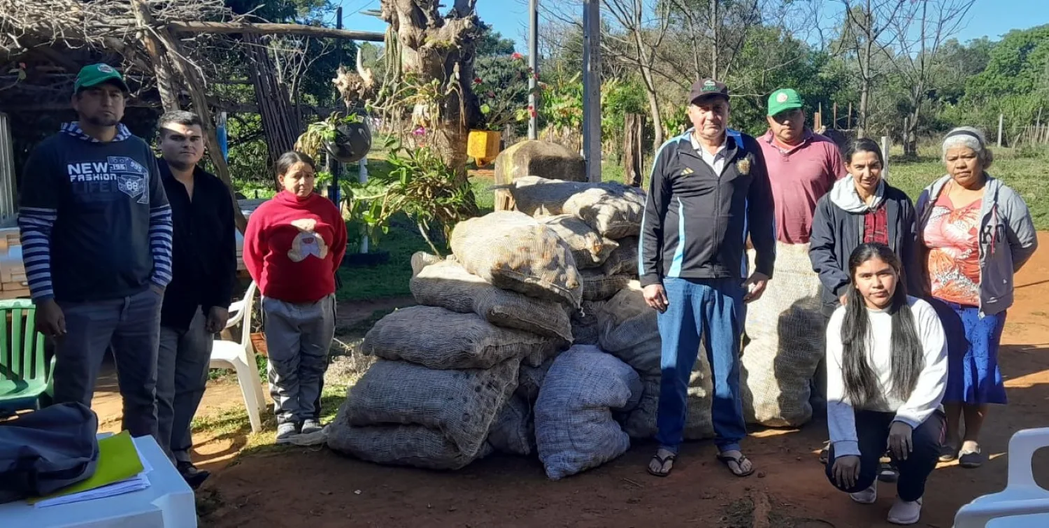 En Itapúa entregan más de 58.000 kilos de semillas certificadas de papa