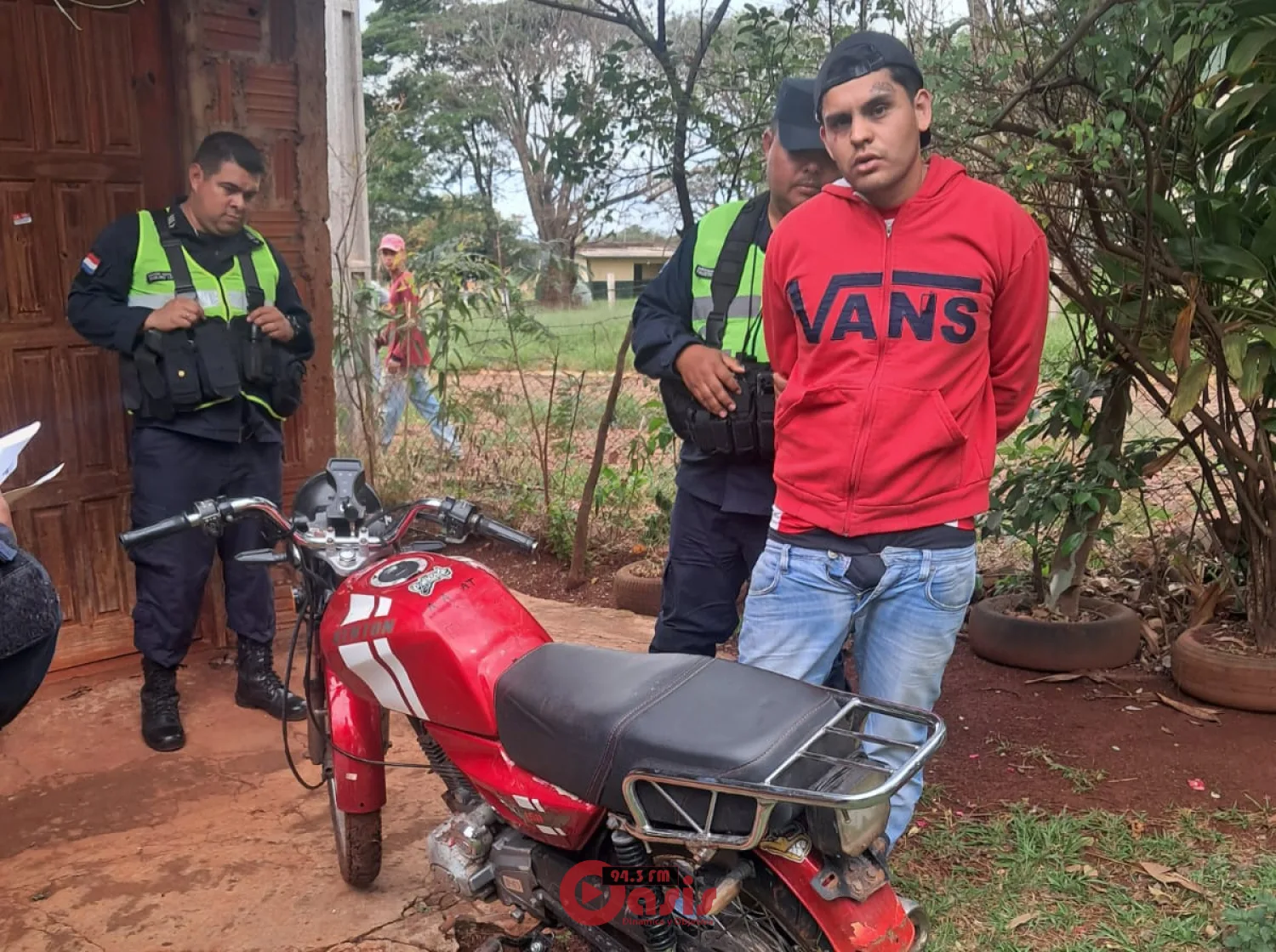 Recuperan motocicleta presuntamente hurtada y detienen a un sospechoso en Pedro Juan