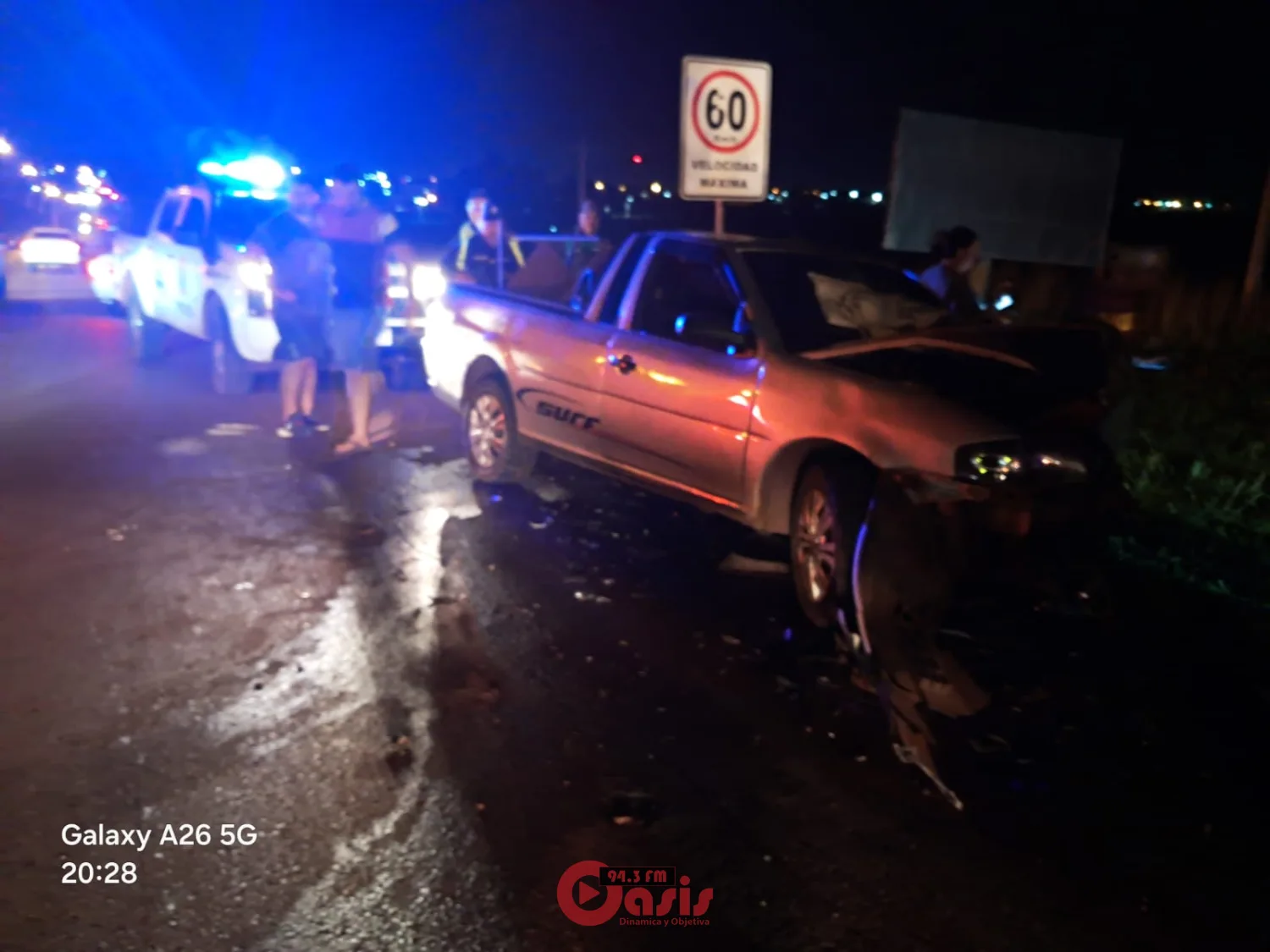 Violenta colisión en la Ruta PY05 deja tres heridos y dos vehículos con importantes daños