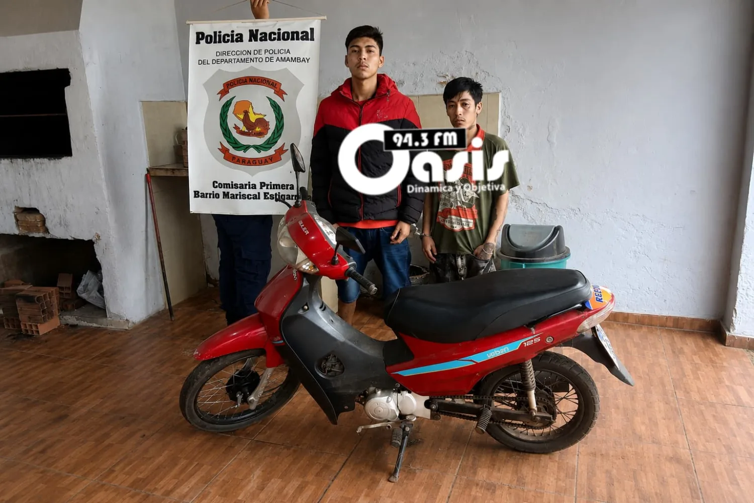 Detienen a joven con orden de captura durante control policial en Pedro Juan