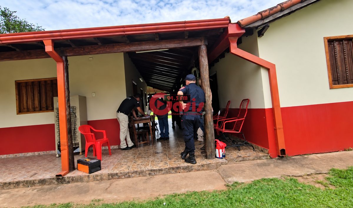 Imagen de la cobertura: Grupo de encapuchados asalta estancia y se lleva motocicletas, celulares y armas de fuego en Yby Yaú